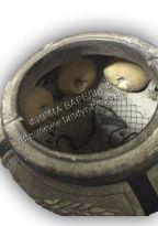 Приготовление лепёшек на электротандыре Колос