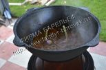 Приготовление плова в тандыре
